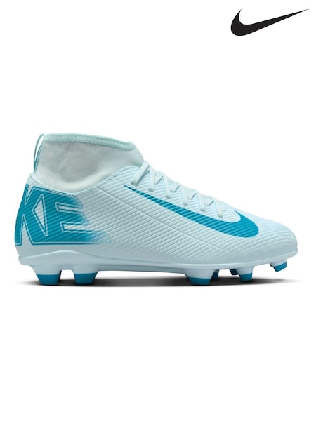 Albastru glacial - Nike Kids Mercurial Superfly 10 Club de fotbal pentru terenuri multiple Cizme (301375) | 200 LEI