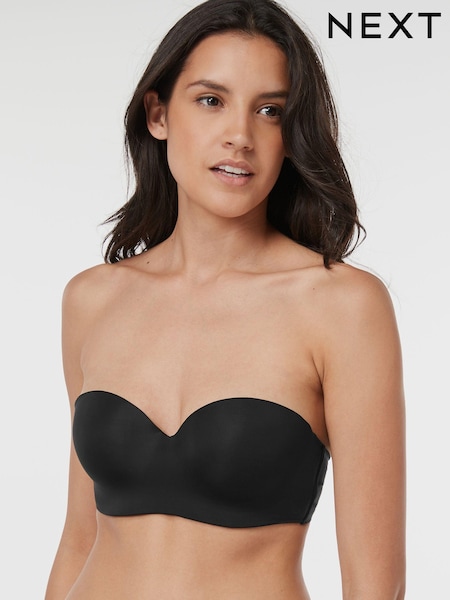 Schwarz - Light Pad Smoothing Longline Strapless Bra (302133) | 7 €