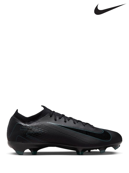 Nike Black/Green Adults Zoom Mercurial Vapor 16 Pro Firm Ground Football Boots (303158) | €96