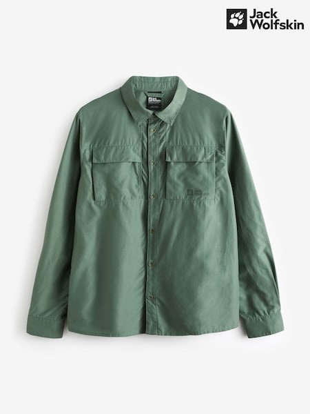 Jack Wolfskin Green Barrier Long Sleeve Shirt (303519) | €61