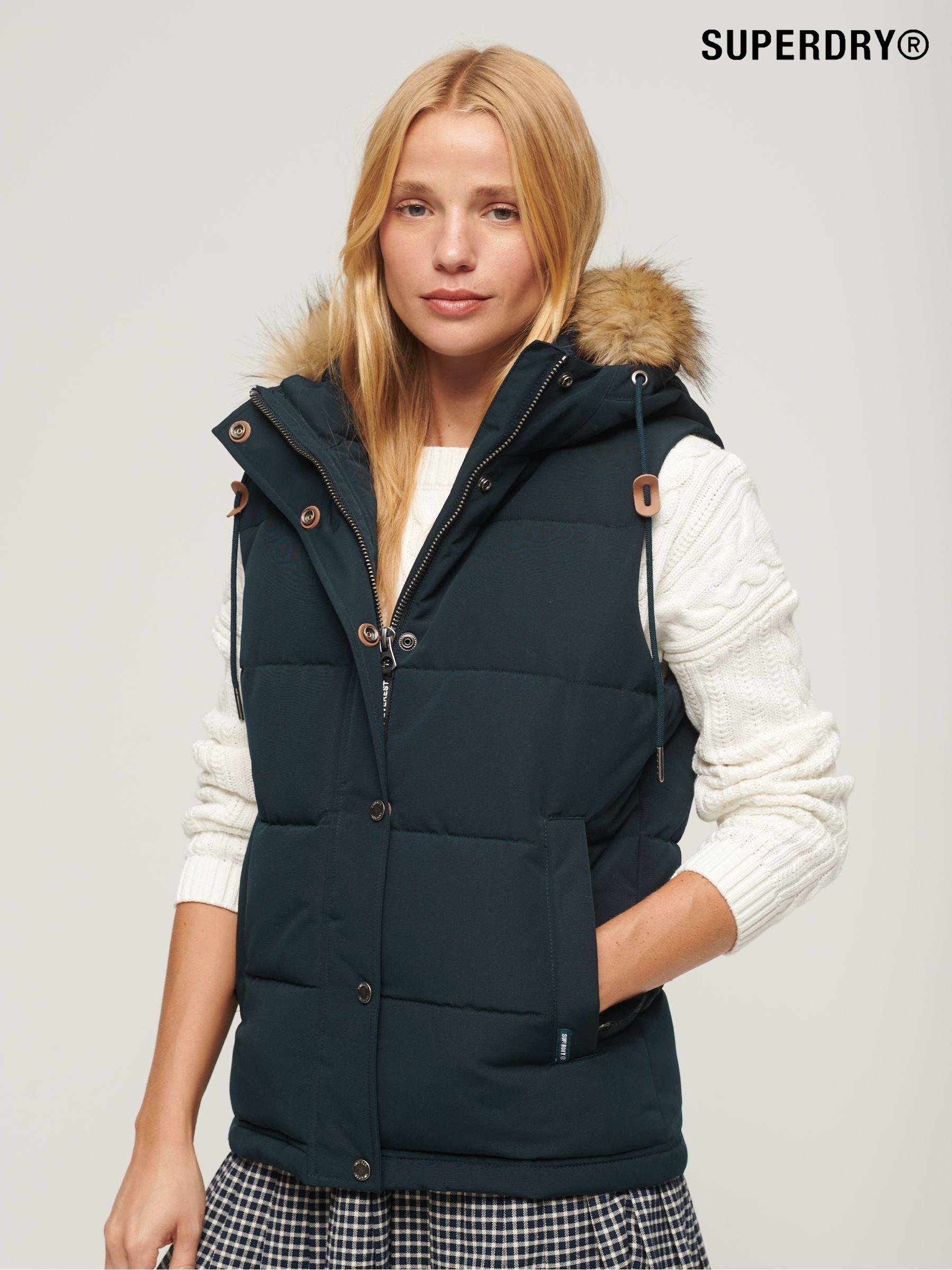 Superdry gilet womens discount