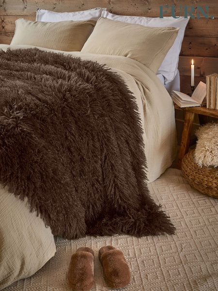 Furn Rowan Faux Fur Throw