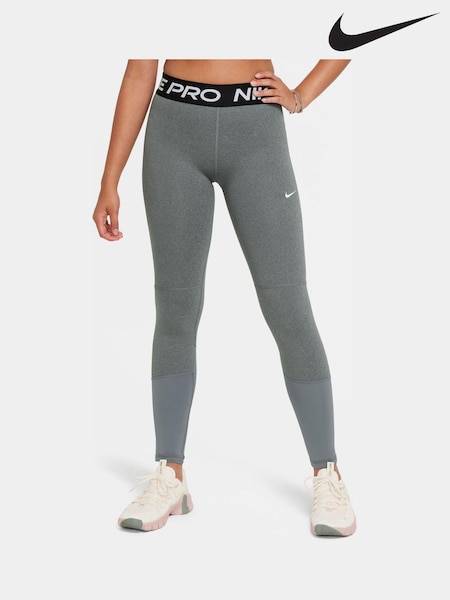 Nike Grey Marl Dri-FIT High Waisted Pro Leggings (304554) | €42