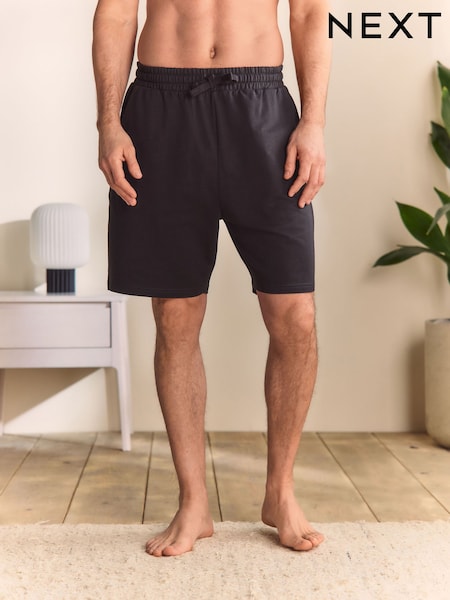 Slate Grey 100% Cotton Lightweight Shorts (304960) | AED66