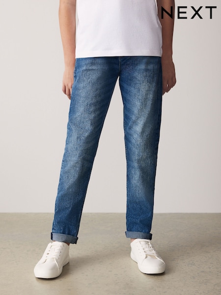 Blue Regular Fit Stretch Jeans (3-17yrs) (305221) | R$ 120 - R$ 165