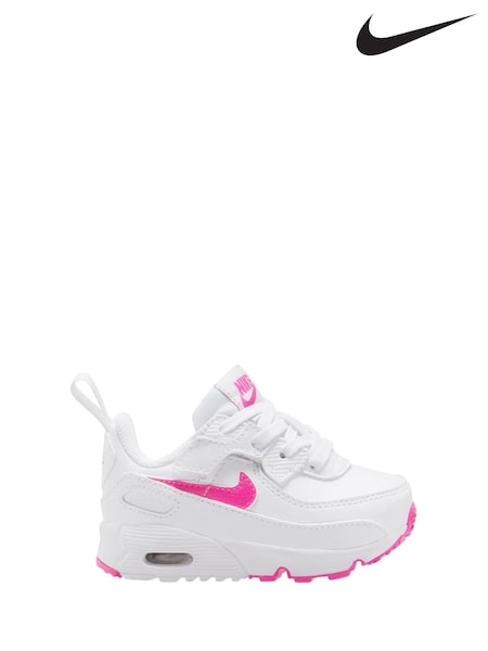 alb/roz - Pantofi de antrenament Nike Infant Air Max 90 Easy On (306044) | 196 LEI