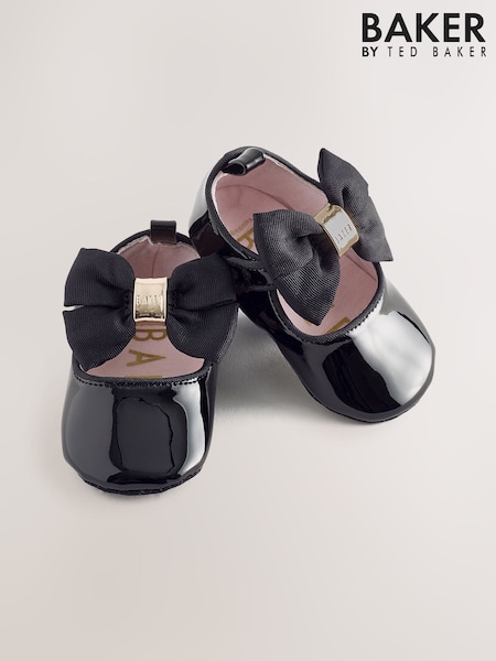 Baker by Ted Baker Baby Girls Padders Shoes With Bow (306076) | €27
