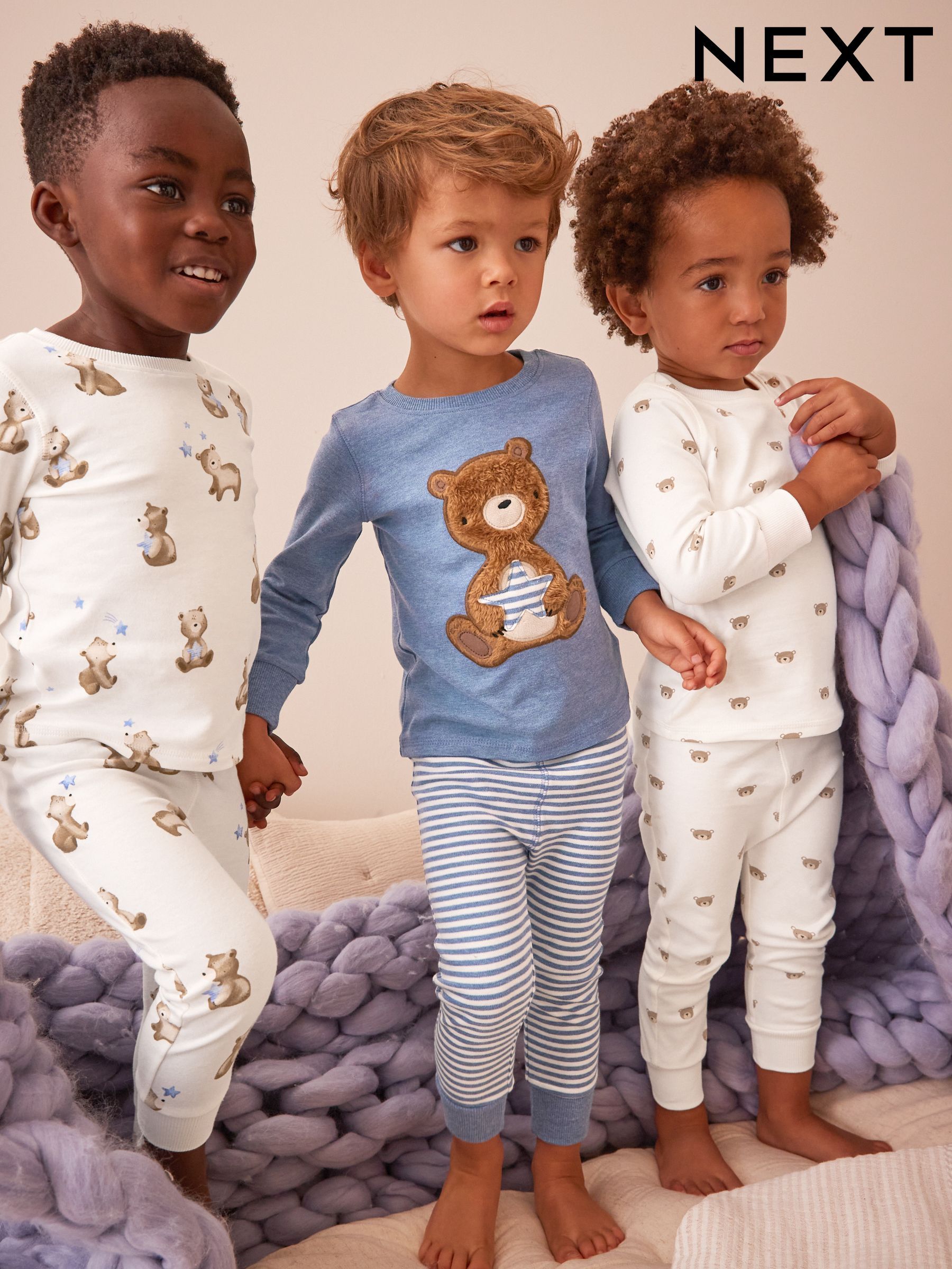 Jungen Pyjamas mit Aufdruck Spider Man Kinder Schlafanzug Next DE