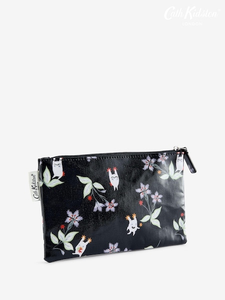 Cath Kidston Black Monsters 100% Cotton Zipped Flat Purse (306611) | €6