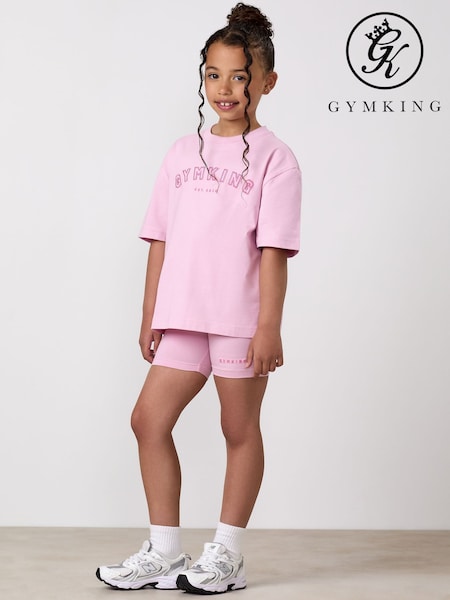 Çəhrayı - Gym King Junior Shadow 3 "Cersi Şort"