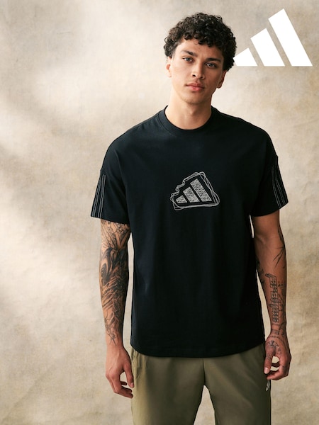 Negru - adidas All SZN 100% bumbac Tricou (307886) | 116 LEI