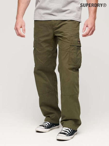 Зеленый - Superdry Baggy Cargo Trousers (308280) | €45