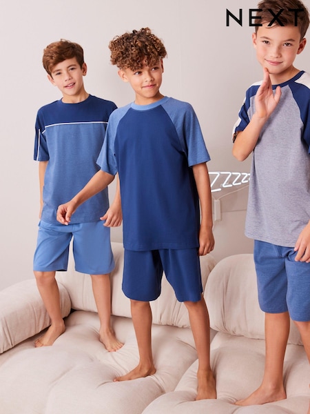 modra - 100% Cotton Short Pyjamas 3 Pack (1.5-16yrs) (308530) | € 19 - € 27