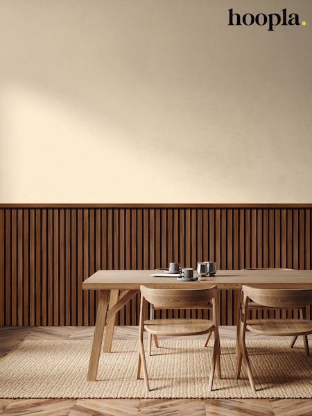 Hoopla Walls Wood Slat Texture Wallpaper