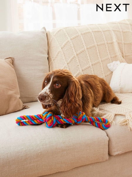 Multicoloured Double Knot Rope Pet Toy (309029) | €11