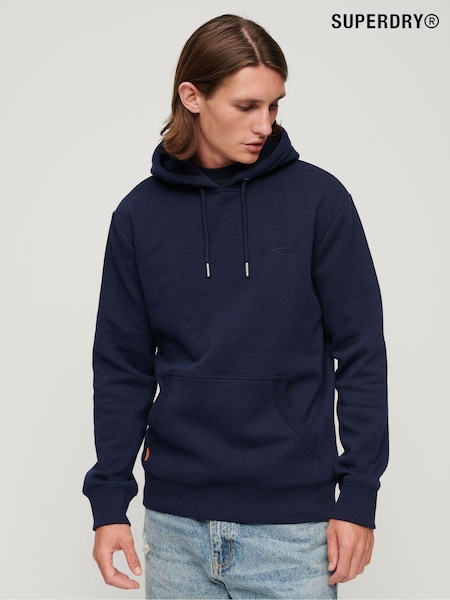Superdry Navy Essential Logo Hoodie (309145) | €40