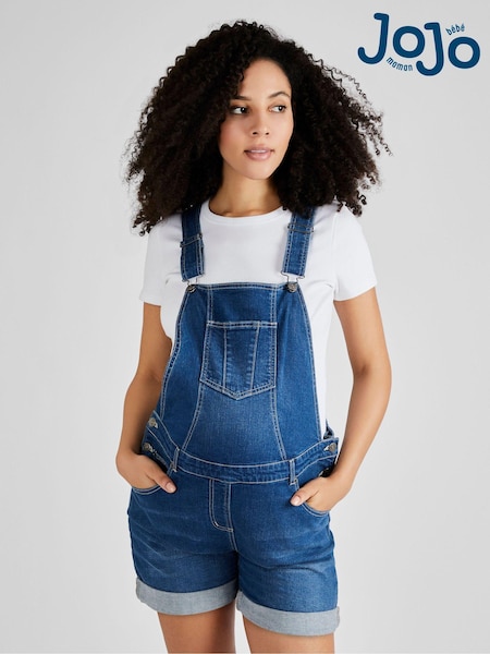 JoJo Maman Bébé Denim Short Maternity Dungarees (309565) | 62 €