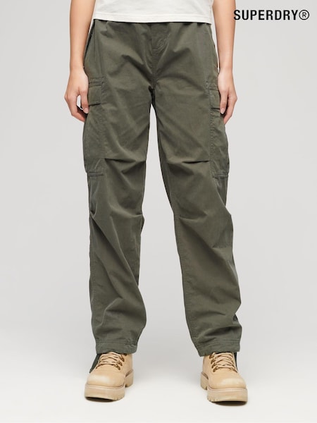 Grün - Superdry Parachute Grip Utility-Cargohose (309654) | 21 €