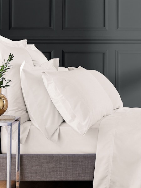 Bedeck Of Belfast Cream 1000 Thread Count Egytian Cotton Sateen Square Pillowcase (310465) | €49