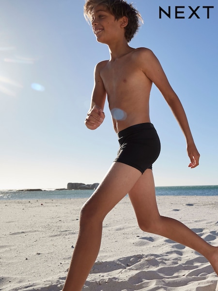 Black Shorter Length Stretch Swim Shorts (3-16yrs) (311634) | €8 - €17