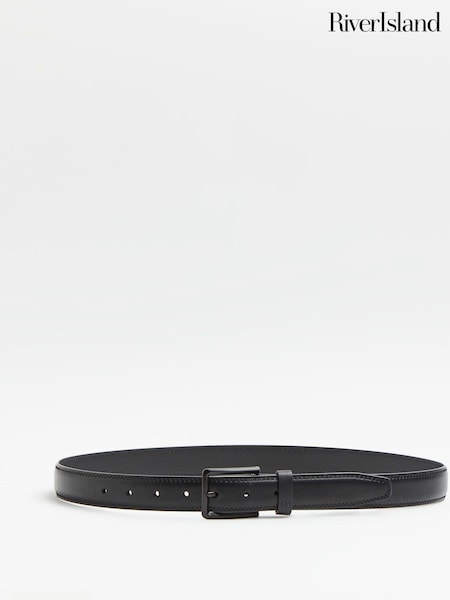 Musta - River Island Buckle Belt (312096) | €20