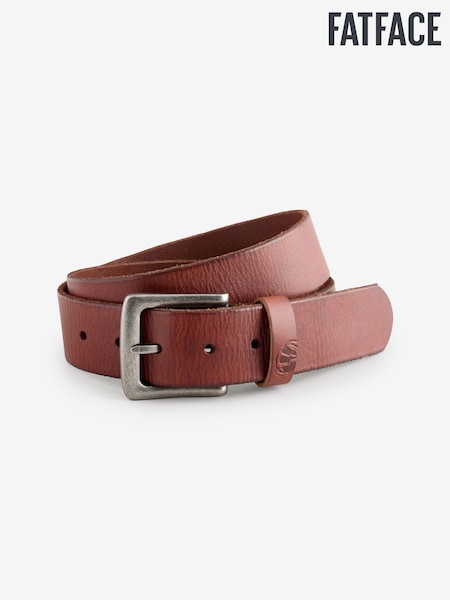 黃褐色棕色 - FatFace Italian Leather Belt (312505) | NT$1,400