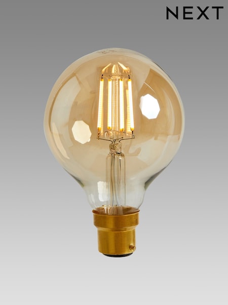 4W LED BC Retro Globe Dimmable Light Bulb (312708) | €9