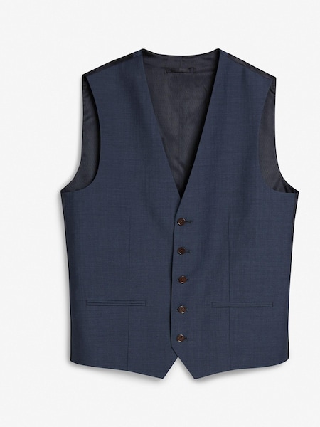 Blue Signature Tollegno Wool Suit Waistcoat (313511) | €33