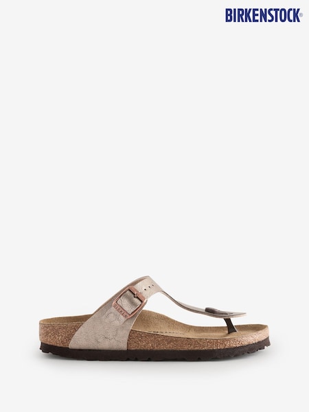 Серо-коричневый - Birkenstock Gizeh Birko Flor Sandals (313573) | €119
