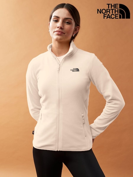 Weiß - The North Face Womens Full Zip Glacier Fleece (313583) | 50 €