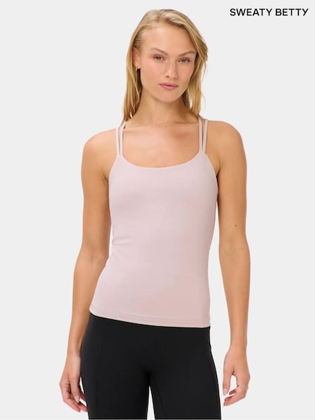 Μωβ - Sweaty Betty Ultimate Studio Strappy Tank Top