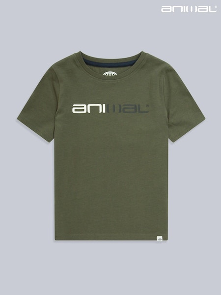 Animal Green Kids Alex Organic Classic T-Shirt (314247) | €18
