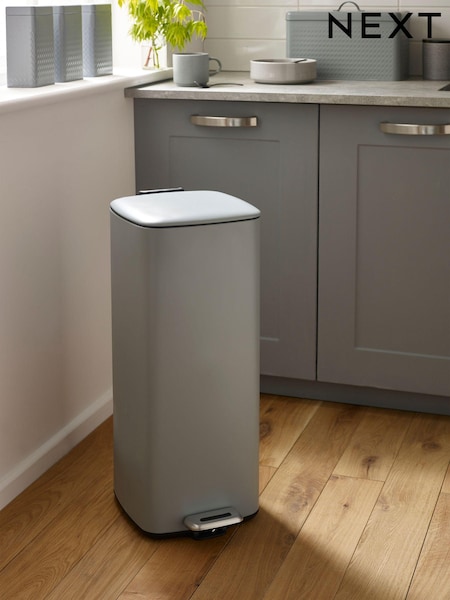 Charcoal Grey 30L Soft Close Pedal Bin (314578) | €89
