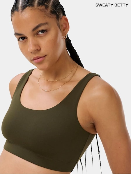 Green - Sweaty Betty All Day Bralette