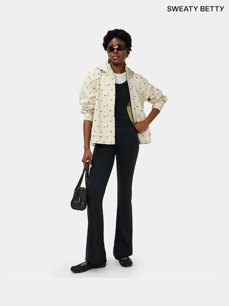 Grün - Sweaty Betty Sand Wash Half Zip Longline Sweatshirt