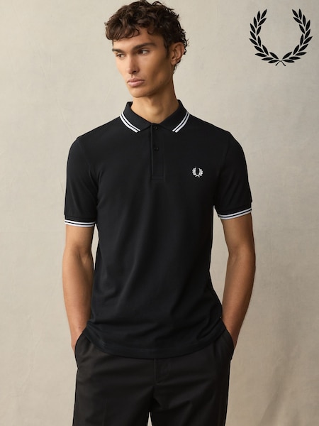 Fred Perry Twin Tipped Polo Shirt (317468) | AED508