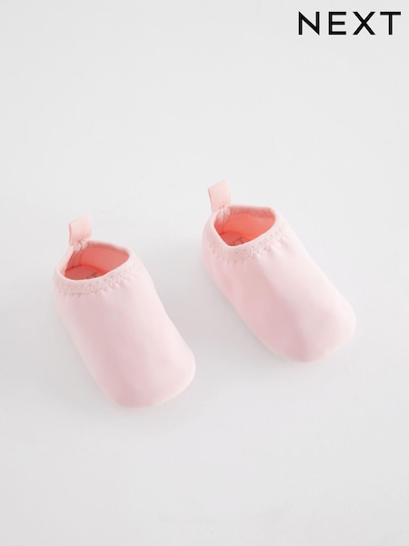 Pink Swim Sock Baby Shoes (0-24mths) (317501) | kr117