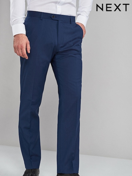 Bright Blue Regular Fit Stretch Smart Trousers (317892) | €32