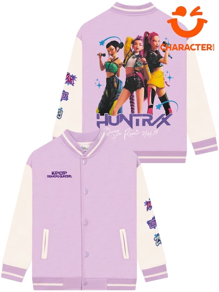 rožnata - Character K-pop Demon Hunters Huntrix Bomber Jacket