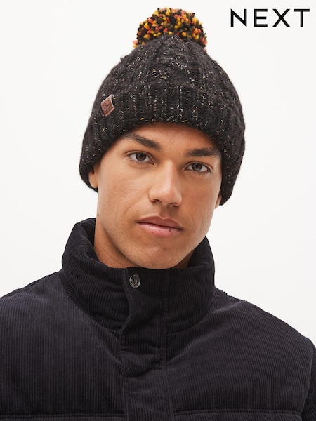 Black Bobble Hat (320220) | €7.50