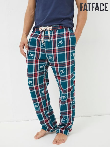 FatFace Green Ski Jacquard Pyjama Trousers (320676) | €24