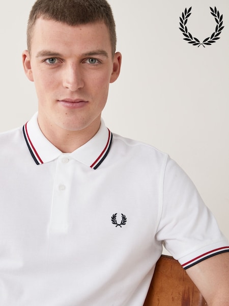 Fred Perry Mens Twin Tipped Polo Shirt (320851) | €47.50