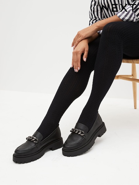 Navy Blue Knitted Tights 1 Pack (321112) | $22
