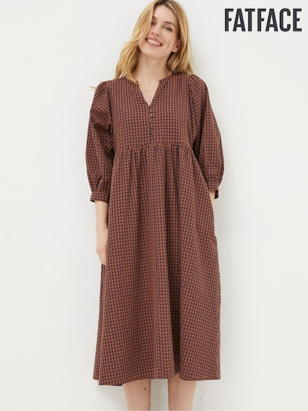 FatFace Gingham Midi Dress (321711) | €45