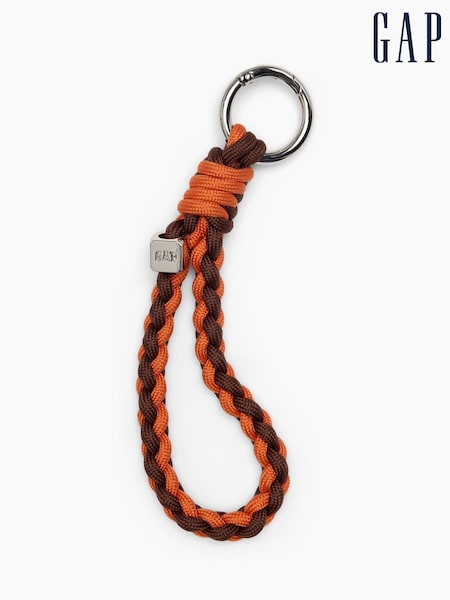 Orange/Brown Bungee - Gap Bag Charm