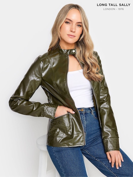 Long Tall Sally Green Funnel Neck Jacket (322929) | €38