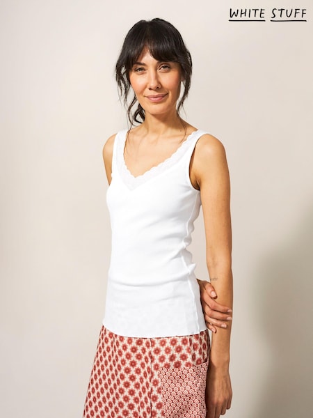 White Stuff White 100% Cotton Seabreeze Vest (322985) | €28