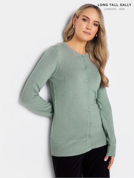 zelena - Long Tall Sally Crew Neck Cardigan (323426) | € 23