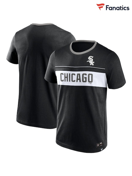Fanatics Chicago White Sox Fundamentals Black 100% Cotton T-Shirt (323661) | €40