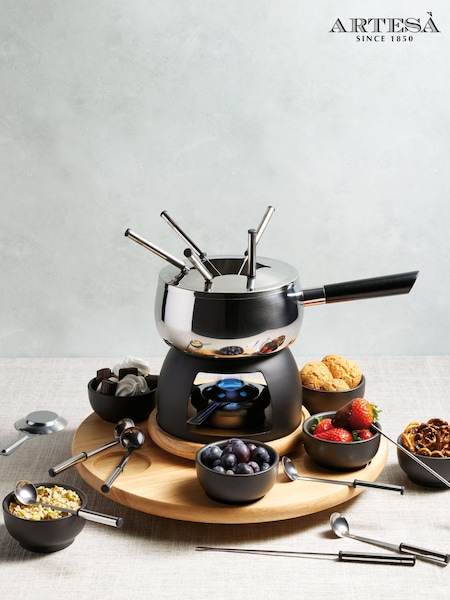Artesa Silver Six Person Party Fondue Set (324998) | €136